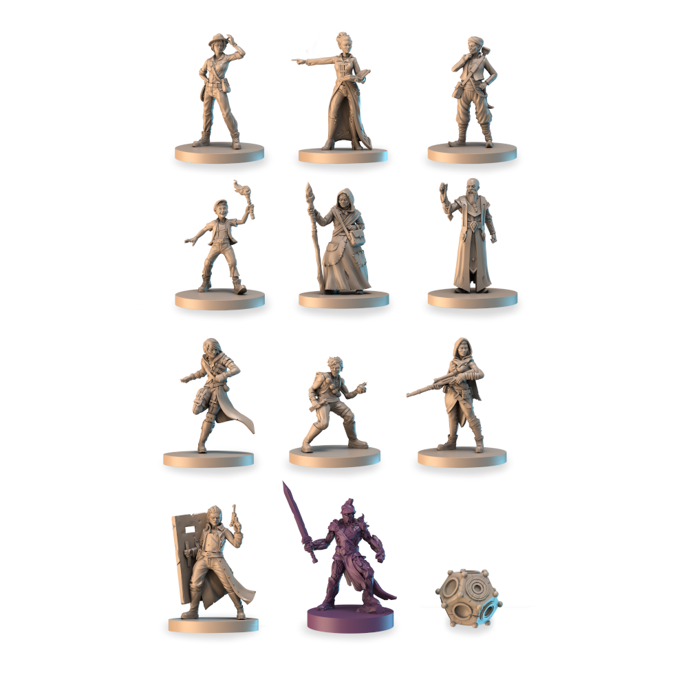 SUB TERRA 2 – Pack de figurines du jeu de base – Neo Ludis