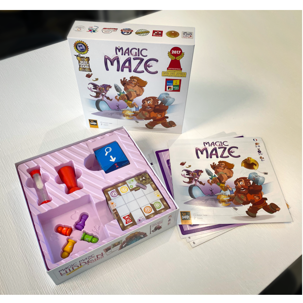 MAGIC MAZE R impression en cours Neo Ludis