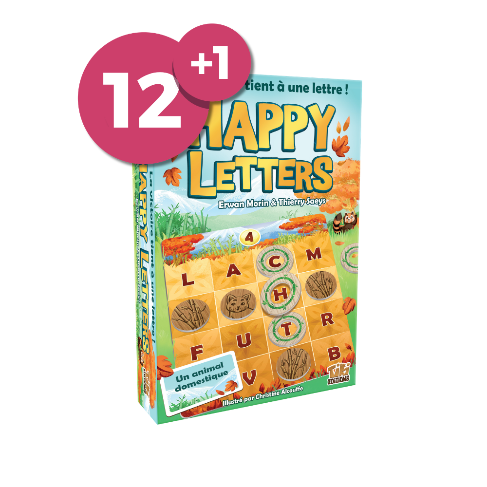 Happy Letters 12 + 1